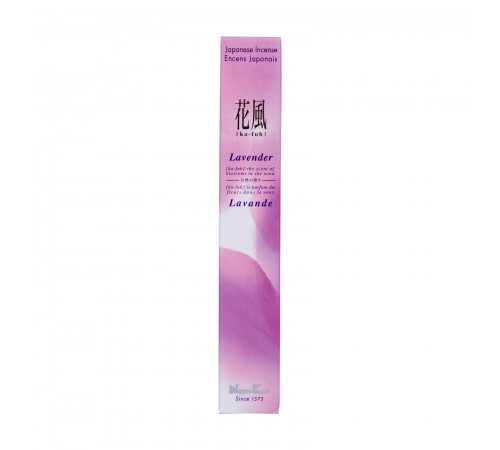Японские благовония Lavender (Лаванда, серия Ka-Fuh) Nippon Kodo 50шт