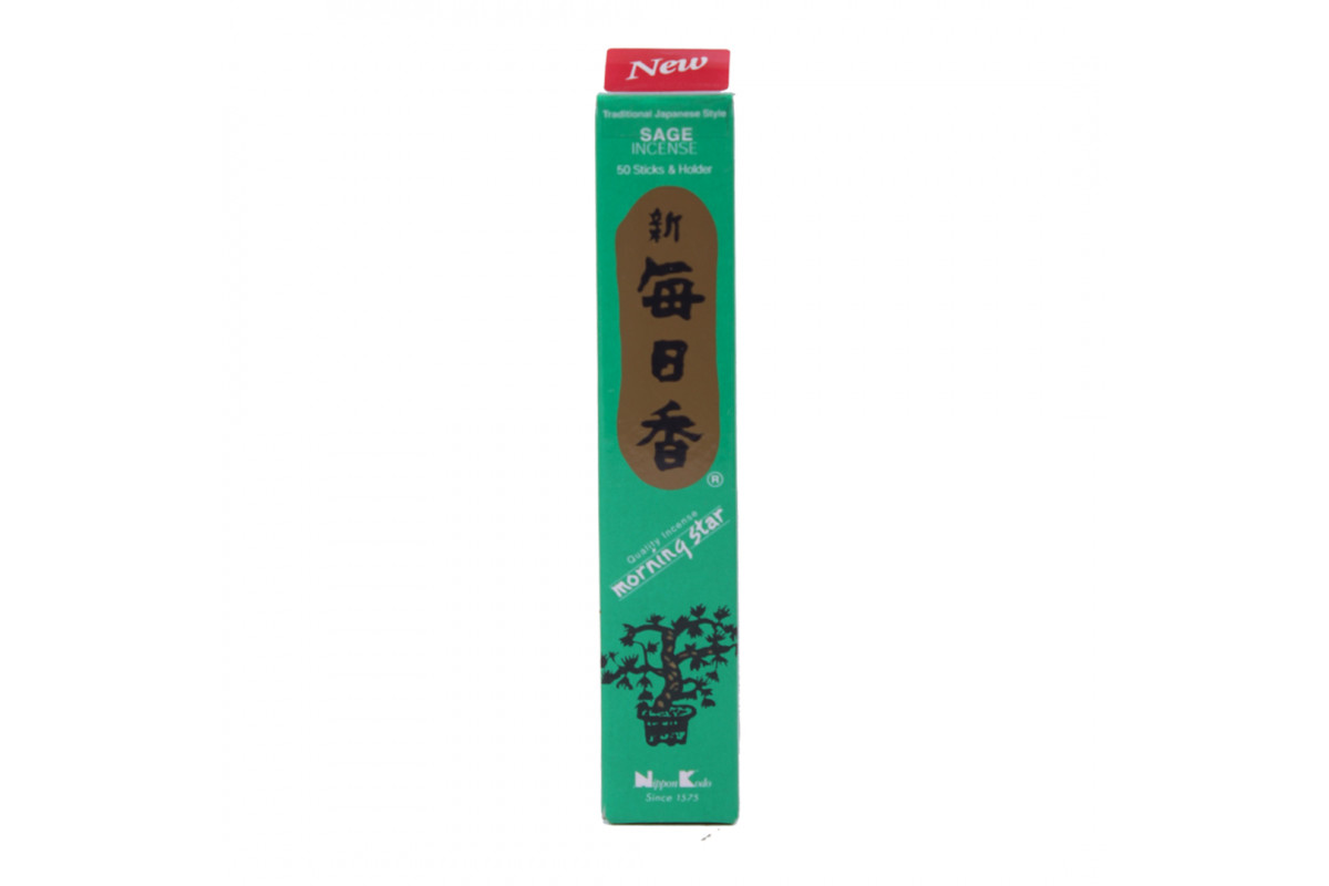 Японские благовония Sage (Шалфей) Nippon Kodo 50шт