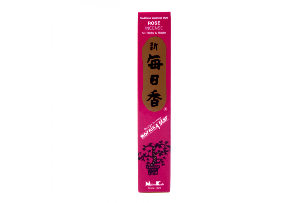Японские благовония Rose (Роза) Nippon Kodo 50шт