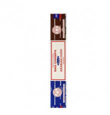 Масала, пыльцевые благовония Nag Champa + Arabian Oudh (Наг чампа + арабский уд) Satya 15гр