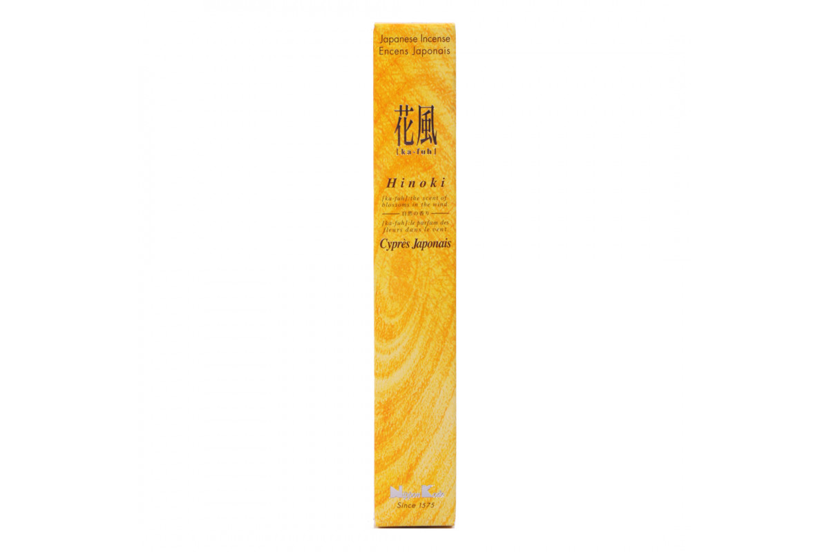 Японские благовония Hinoki (Кипарис, серия Ka-Fuh) Nippon Kodo 50шт