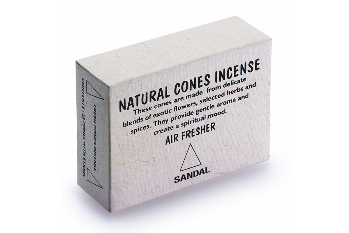 Благовония конусы Сандал Natural Cones Incense 30гр