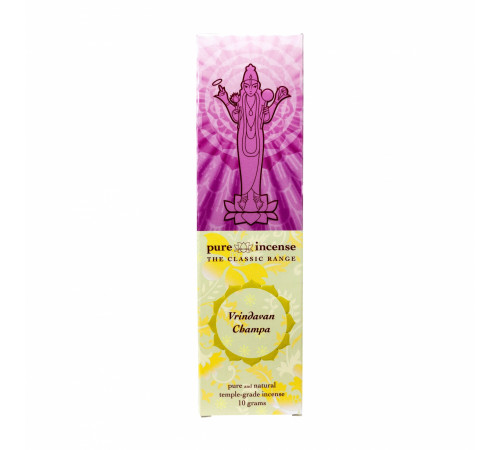 Благовония Vrindavan Champa (Вриндаванская чампа) Pure In 10гр