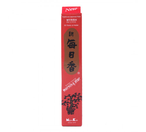 Японские благовония Myrrh (Мирра) Nippon Kodo 50шт