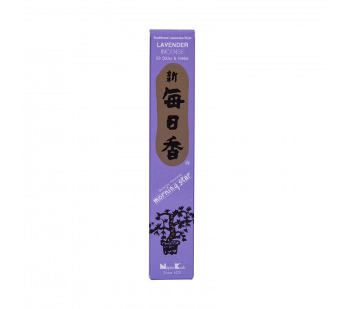 Японские благовония Lavender (Лаванда) Nippon Kodo 50шт