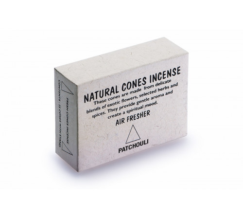 Благовония конусы Пачули Natural Cones Incense 30гр