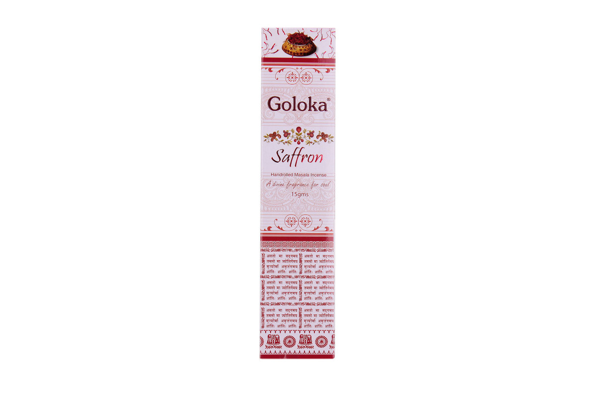 Благовония Saffron (Шафран) Goloka 15гр