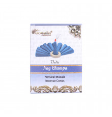 Благовония конусы Nag Champa (Наг чампа) Aromatika