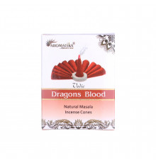 Благовония конусы Dragons Blood (Кровь дракона) Aromatika