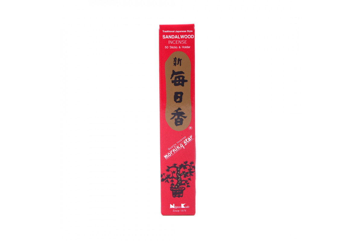 Японские благовония Sandalwood (Сандаловое дерево) Nippon Kodo 50шт