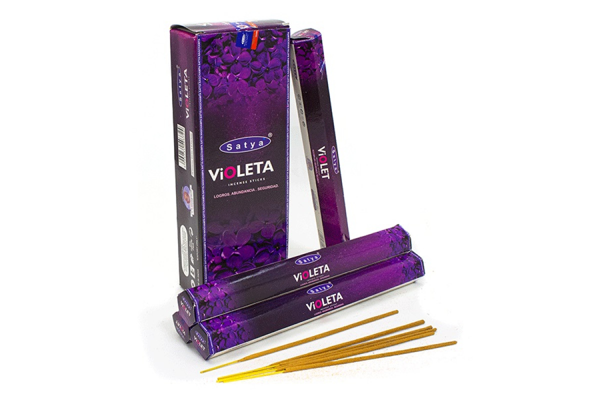 Благовония Hexa Violeta Satya 35гр