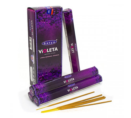 Благовония Hexa Violeta Satya 35гр