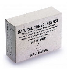 Благовония конусы Наг Чампа Natural Cones Incense 30гр