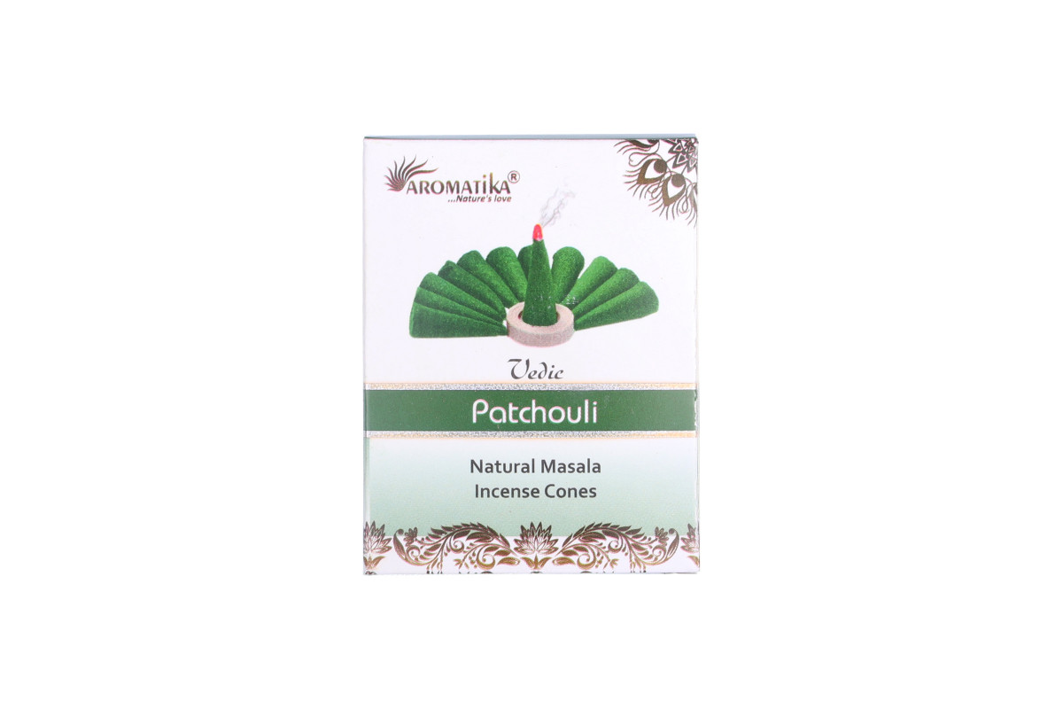 Благовония конусы Patchouli (Пачули) Aromatika