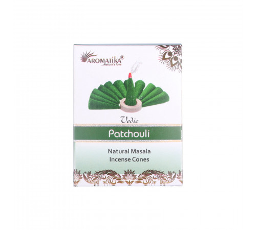 Благовония конусы Patchouli (Пачули) Aromatika