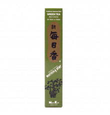 Благовония палочки Green Tea (Зелёный чай) Nippon Kodo 50шт