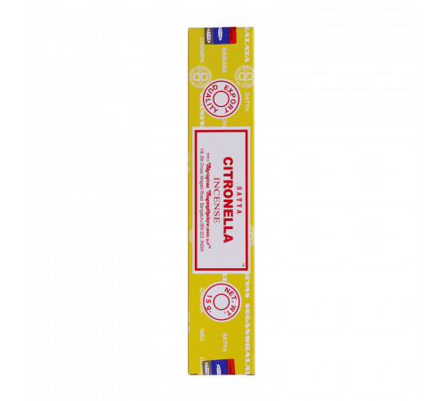 Благовония Citronella (Цитронелла) Satya 15гр