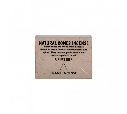 Благовония конусы Ладан Natural Cones Incense 30гр