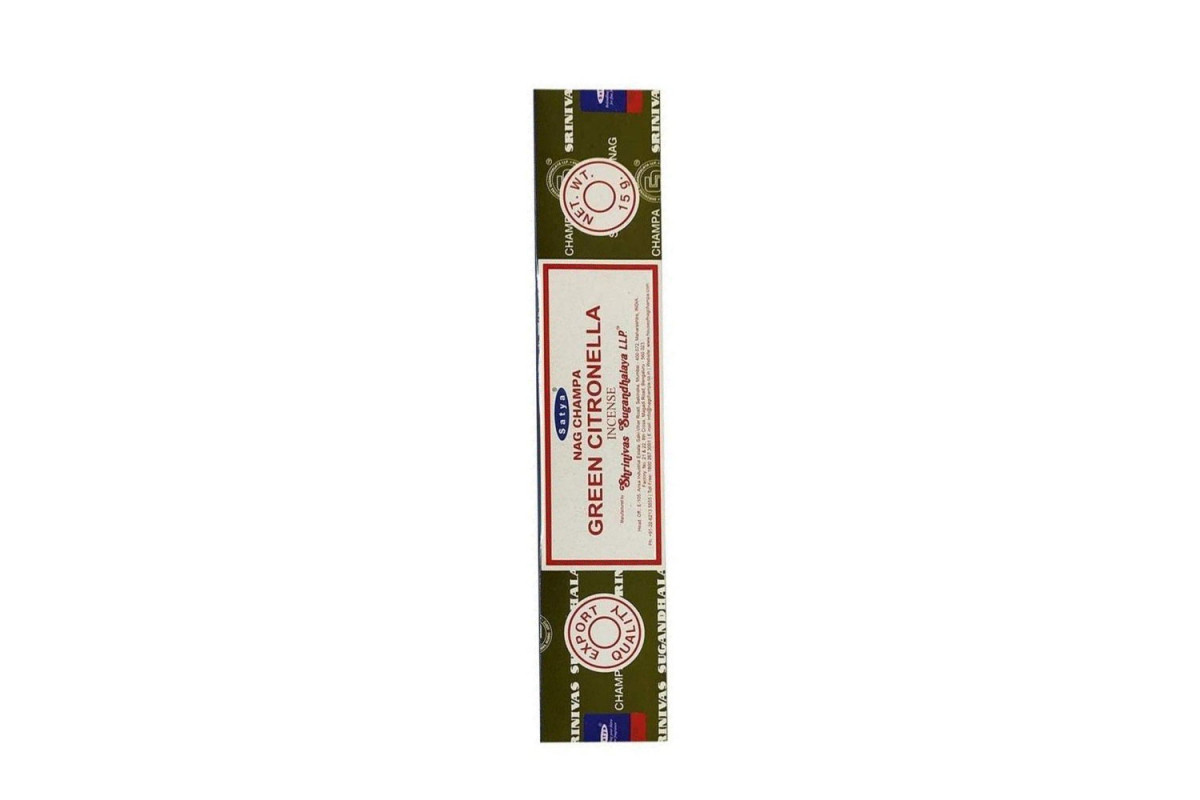 Благовония Green Citronella (Зелёная цитронелла) Satya 15гр