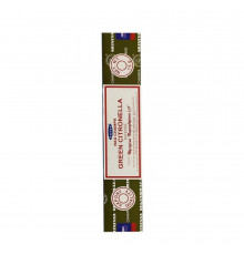 Масала, пыльцевые благовония Green Citronella (Зелёная цитронелла) Satya 15гр