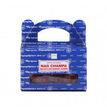 Благовония конусы Nag Champa (Наг чампа) Satya 100гр