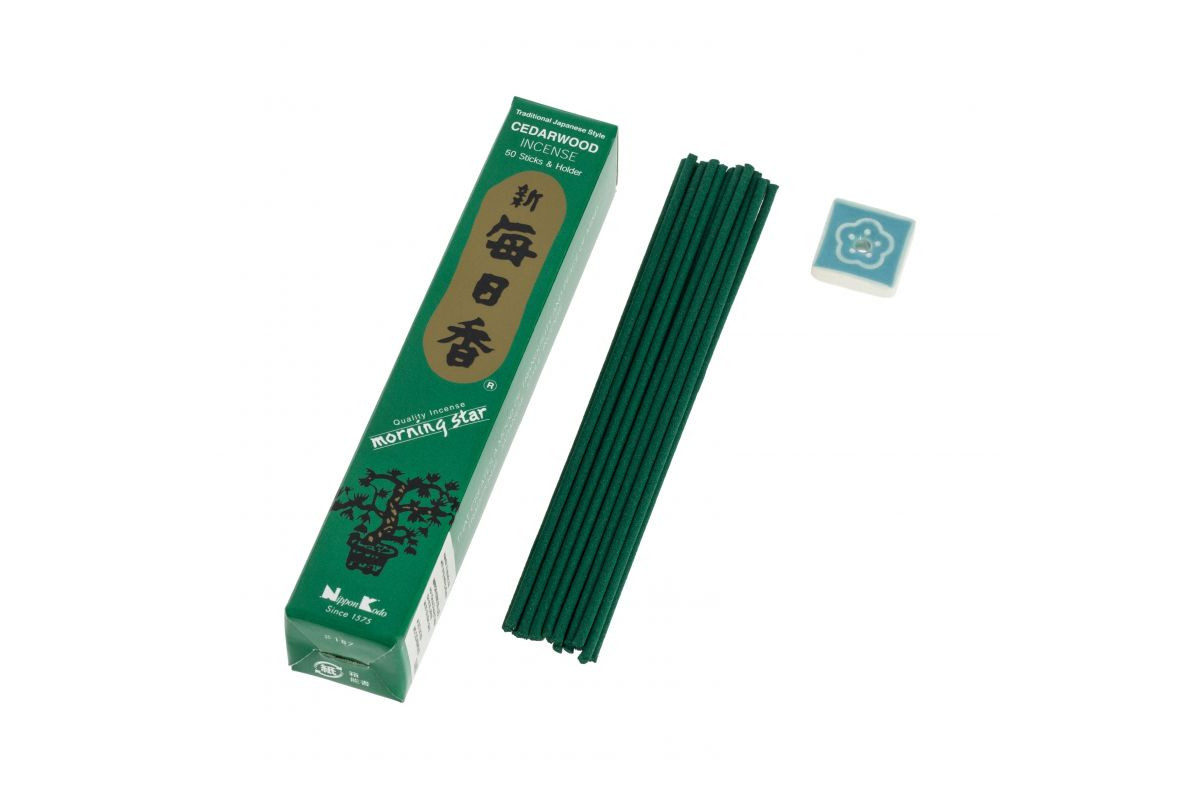 Японские благовония Cedarwood (Кедр) Nippon Kodo 50шт
