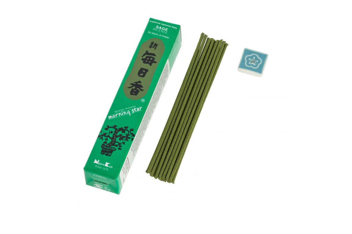 Японские благовония Sage (Шалфей) Nippon Kodo 50шт