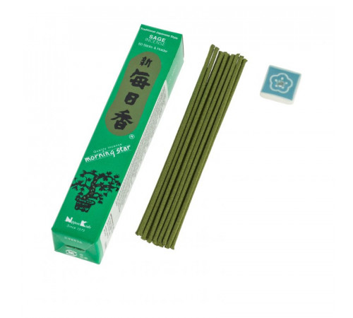 Японские благовония Sage (Шалфей) Nippon Kodo 50шт